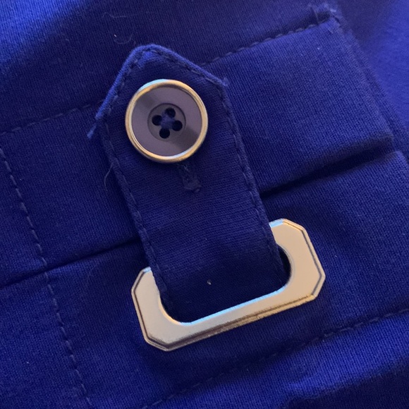 Rafaella royal blue capris and red capris - Picture 2 of 10